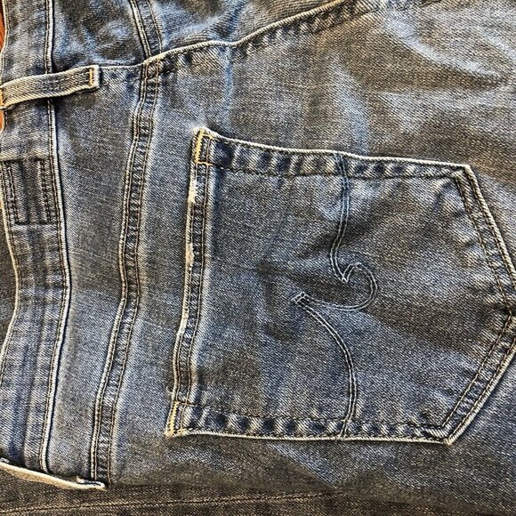 Adriano Goldschmied The Steve Ankle Slim Straight Ankle Jeans Women 31R Raw Hem - Picture 4 of 9